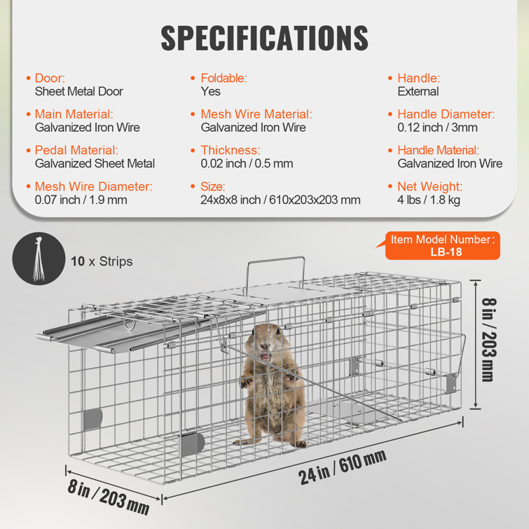 VEVOR Weather Resistant Small Animal Portable Cage Wayfair